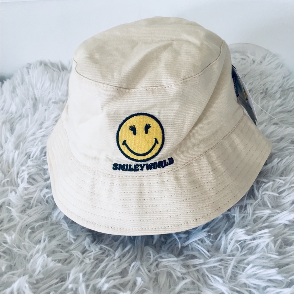 Smiley World Reversible Bucket Hat